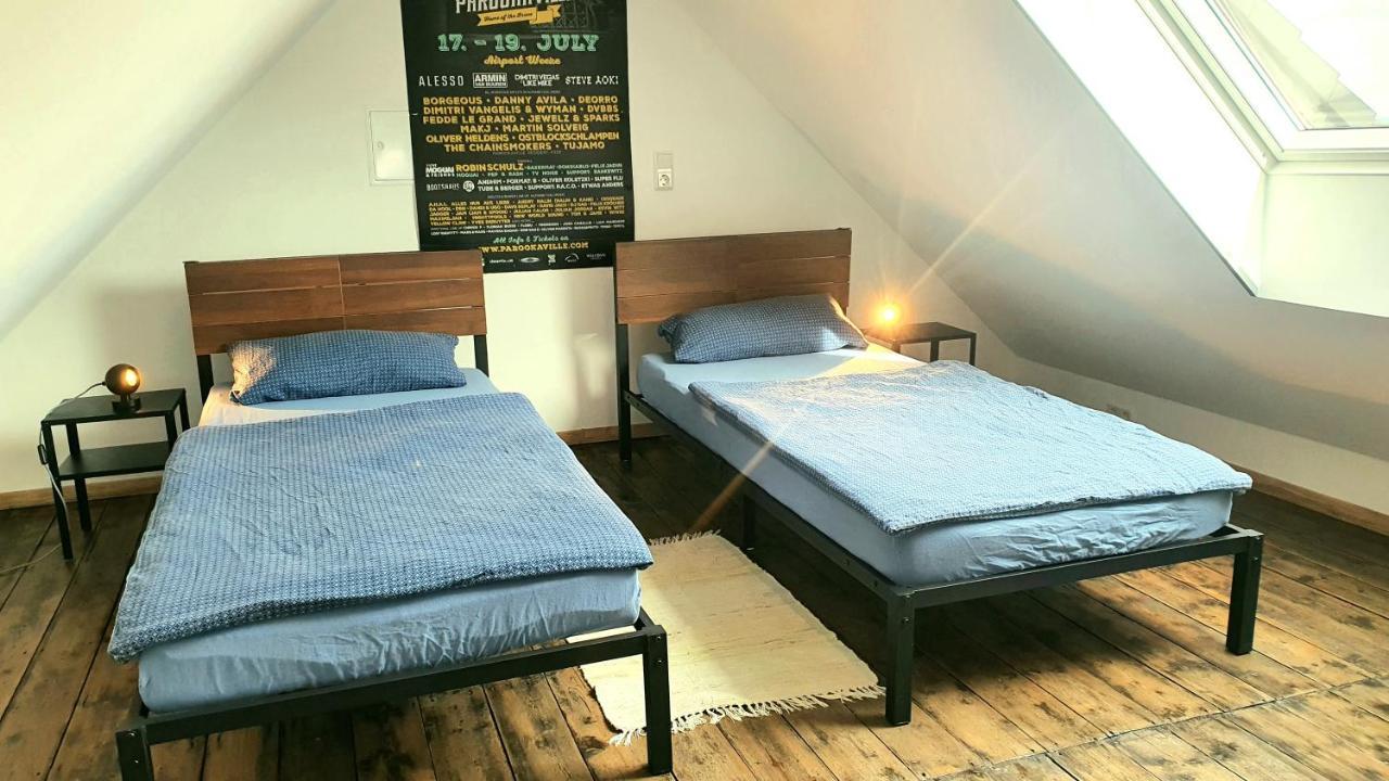 Frankes City Sleep Apartment, 6 Einzelbetten Velbert Dış mekan fotoğraf